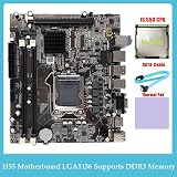 Wresetly H55 Motherboard LGA1156 DDR3 I3 I5 I7 CPU Support I3 550 CPU Bundle view 7