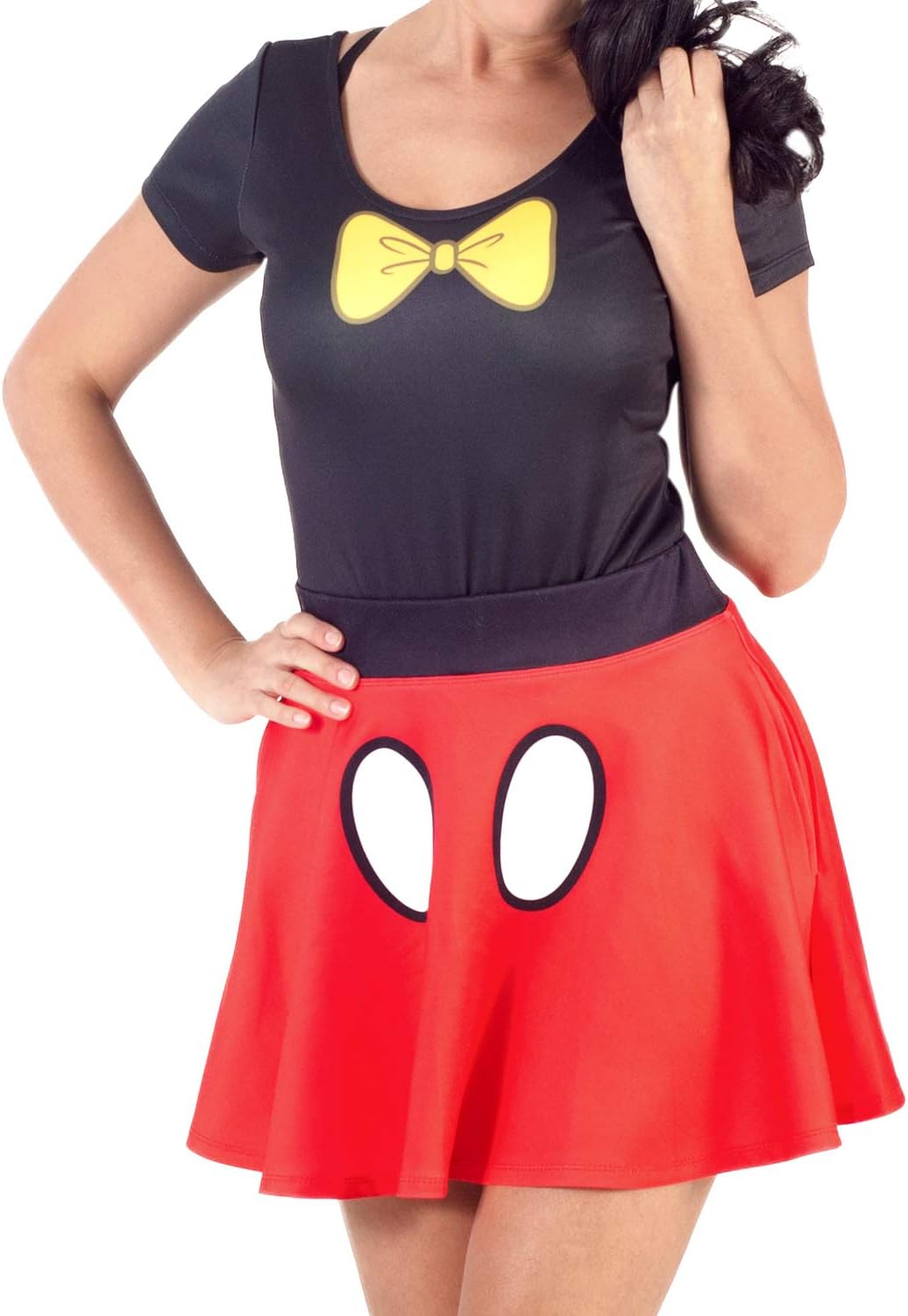 Mighty FineDisney Minnie Mouse Bodysuit and Skirt Costume Set
