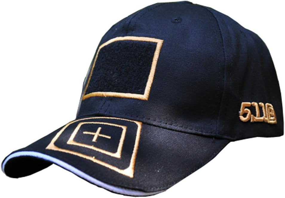 Foocc 5.11 Tactical Military Hunting Baseball Cap Hats (Black)