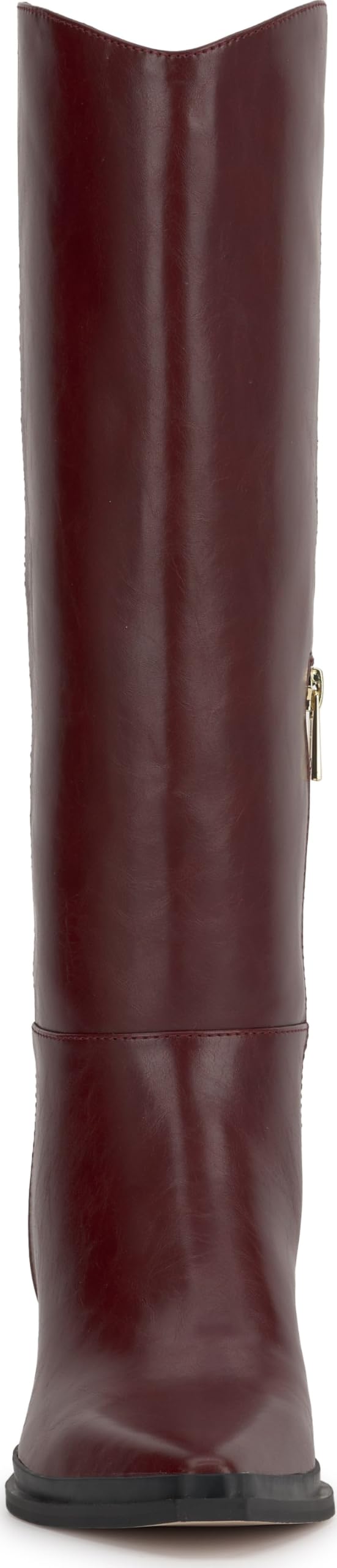 Condition photo showing New/Like New for jessica simpson hemmia knee boot, dark granada, 8