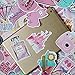 53PCS Mixed Different Pink NASA Space Girl Stickers Cute Flamingo Shark for Kids Laptop Skateboard Toy Stickers (Pink Space)