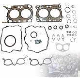 SecosAutoparts 2.5L Engine Cylinder Head Gasket Set Fit For Subaru Legacy | 13270AA240 13272AA170 HS26524PT 10944AA080 11044AA790 Fit For Subaru Legacy Forester Outback DOHC 16v 2011-2019