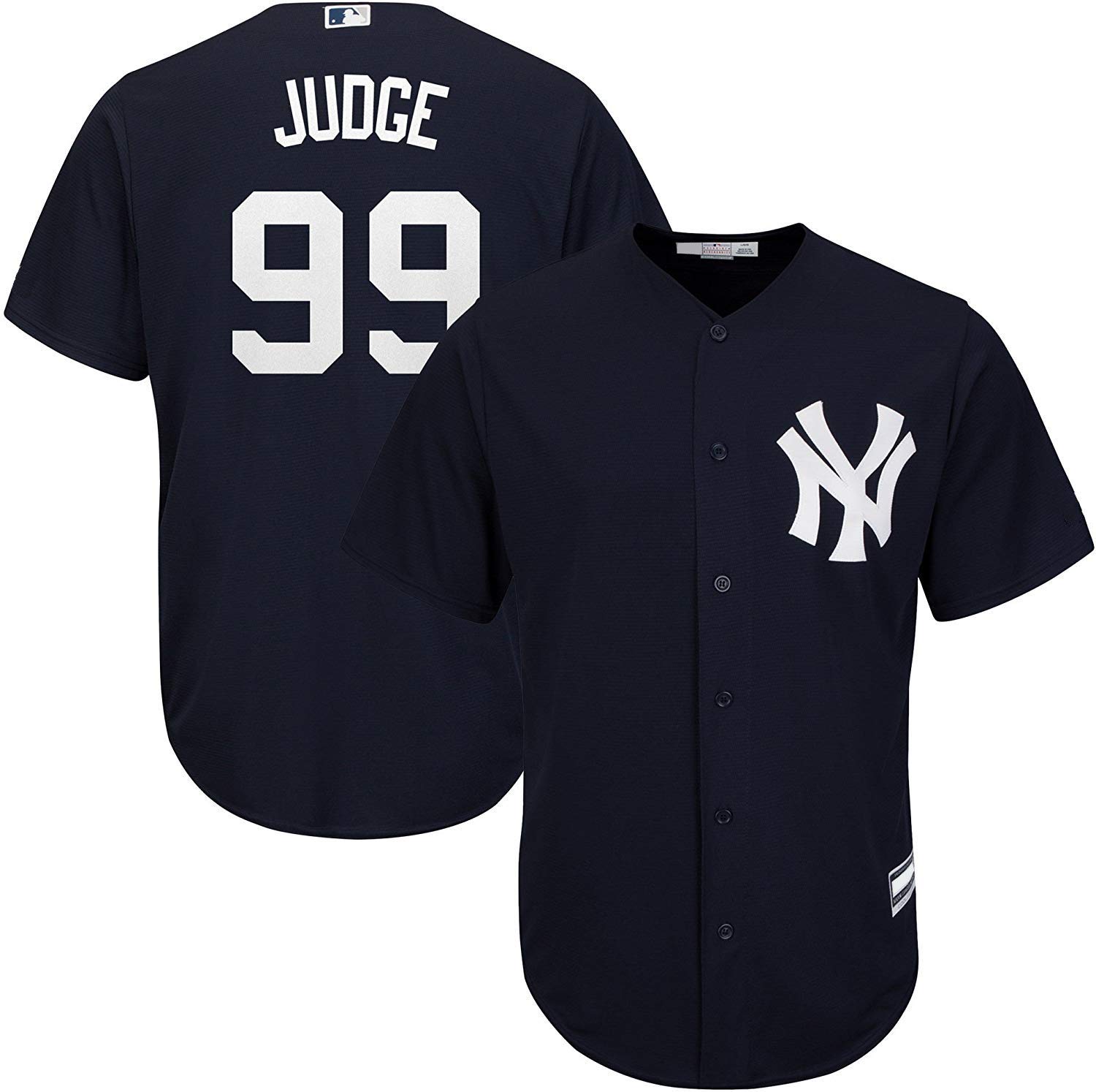 Outerstuff Aaron Judge New York Yankees MLB Boys Youth 8-20 Player Jersey