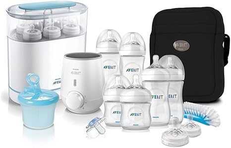 avent bottle and steriliser set