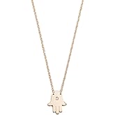 Jennifer Zeuner Jewelry Women's Mini Hamsa Diamond Necklace