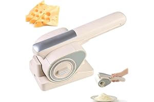 Cordless Electric Cheese Grater, Automatic Rotary Slicer with 2 Rotary Drums, 2 kg Per Charge, Faster and Easy Cutting, for S