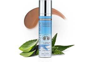 Facial Tanning Bed Lotion Face Moisturizer, Daily Skin Care Peptide Serum & Face Tanning Accelerator Serum, Niacinamide Serum, Gradual Self Tanner Skin Care Product, Light Sheer Tint by Elegant Sun