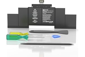 MYIYAE 8755mAh Capacity A1398 Battery Replacement, A1618 A1494 Battery for MacBook Pro 15 inch Mid 2015 Mid 2014 Late 2013 Retina Version Model A1398 EMC 2910 2909 2881 2876 2745 2674