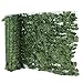 ZENY Artificial Ivy Privacy Fence Screen Fake Leaves Vines Grass Wall, 98''x39'' Privacy Fence Hedges Screen for Patio Garden Balcony Privacy, Decorative Garden Fence