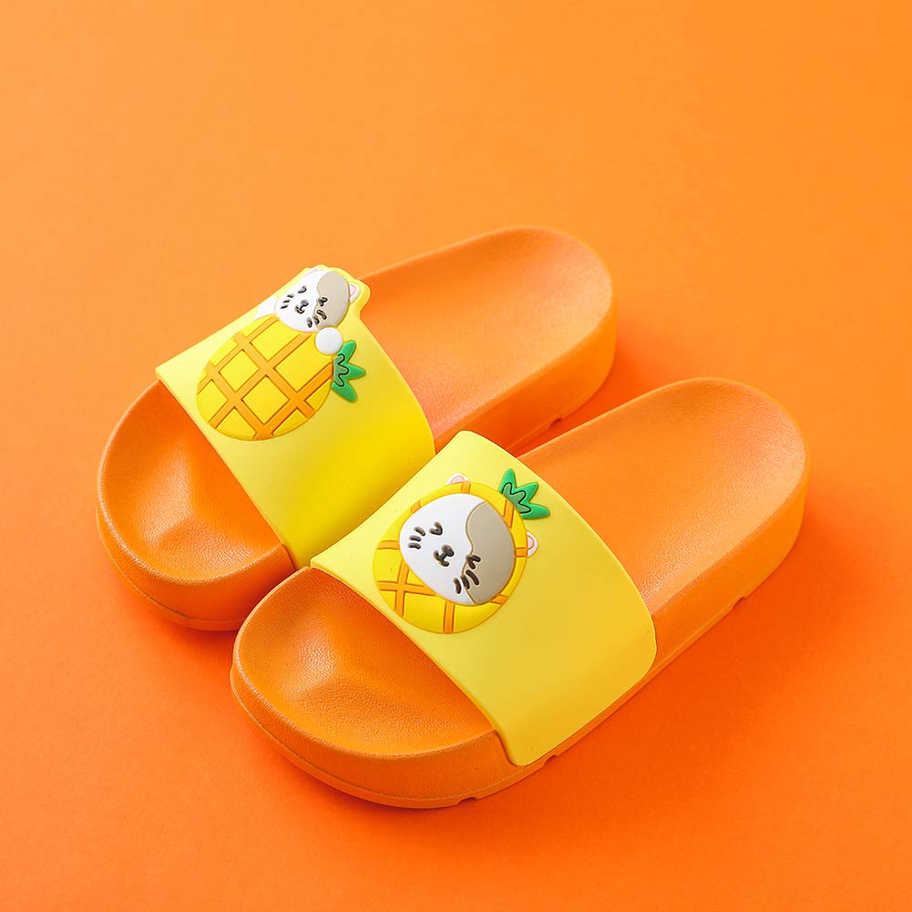 NADARDA Colorful Fruit Boys Girls Slide Sandals Non-Slip Summer Beach Pool Bath Slippers(Toddler/Little Kid)