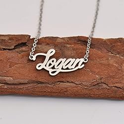 HUAN XUN Custom Dainty Name Necklace Personalized