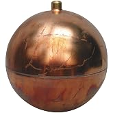 Float Ball, Round, Copper, 6 in