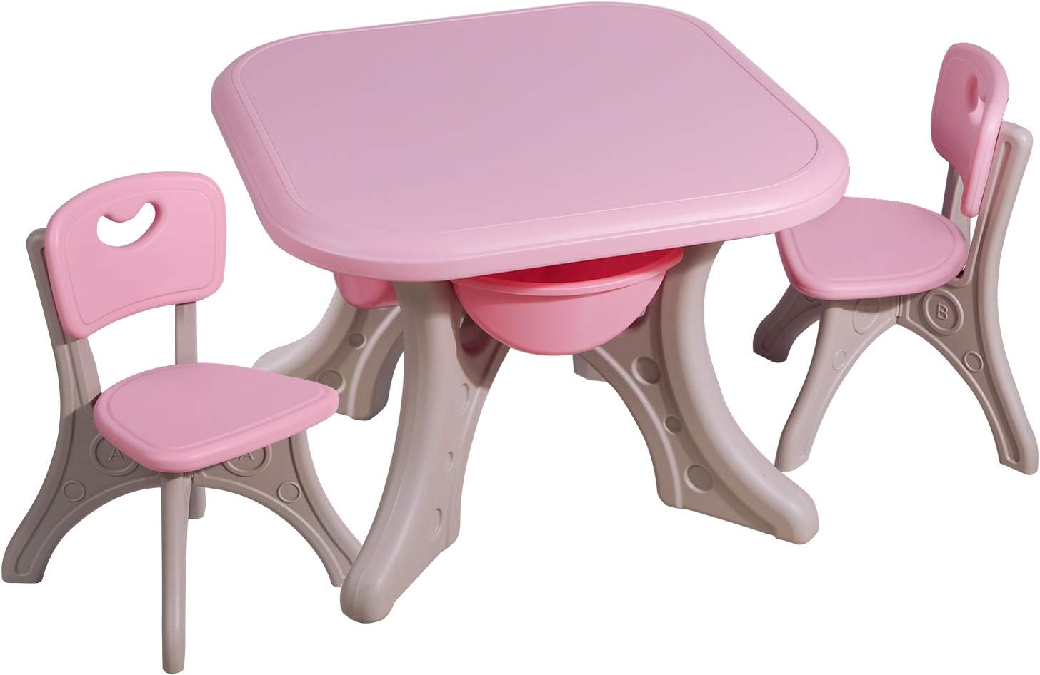 pink kids table