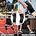 Mava Sports Knee Compression Sleeve Support for Men and Women | Ideal for Powerlifting, Weightlifting, Running, Gym Workout, Squats, and Pain Relief