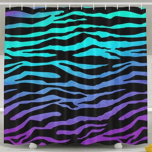 Shectan Shower Curtain Palm Leaves Home Textile European Style Bathroom Decoration Decor Peculiar Design Hand Drawing Effect Fabric Shower Curtains
