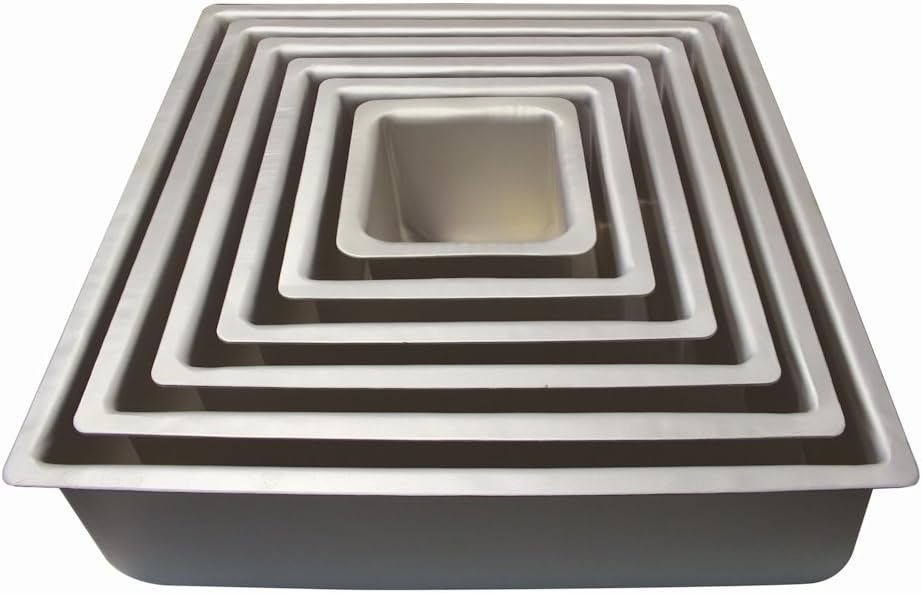 PMESquare Cake Tin 8 x 4 inch
