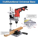 SavingBird Universal Bench Drill Press Stand 60mm Depth Clamp Base Frame view 7