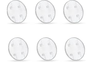 RAWOLP Electric Meter Covers for Replacement Milbank 6002 Plastic Meter Socket Blank Clear Cover (6pack)