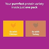 Whiskas Senior 11+ Poultry Feasts Wet Cat Food Pouches 12 x 85g Jelly view 8