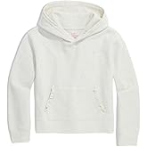 vineyard vines girls Girls' Cropped Waffle Hoodie