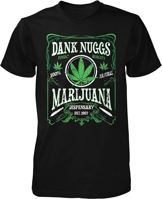 NOFO Clothing Co Dank Nuggs, Marijuana Dispensary Men's T
