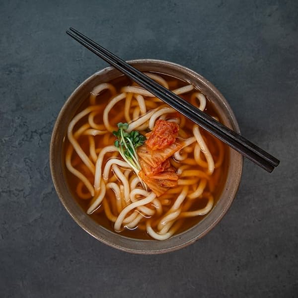 GARAK 3-MINUTE SANUKI UDON NOODLES (3-PACK) | THICK & CHEWY JAPANESE-STYLE NOODLES FOR QUICK STIR-FRY & MEALS | NO SOUP BASE INCLUDED (21.15OZ)
