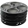 Tabakh Non-Stick 5-Plates Racks Idly Stand, Makes 20 Idlis