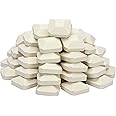 Leship Ceramic Briquettes Replacement for Lynx L27 L30 L36 L42 L54 and Other Gas Grills, Gas Grill Briquettes Replacement for Lava Rocks, 2 x 2 inches, 50-Piece