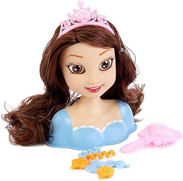 Webby Cute Princess Girl Doll Toy with Beautiful Dress and Elegant Eyes, Assorted