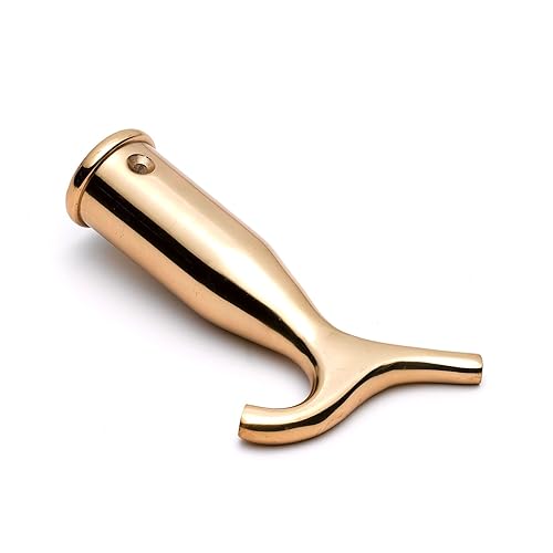 SASH WINDOW BLIND POLE HOOK POLISHED SOLID BRASS Amazon.co.uk DIY & Tools