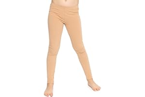 STRETCH IS COMFORT Oh So Soft Solid Youth Girls and Plus Size Leggings | Comfortable Fit for Everyday Activities | Size 2-16