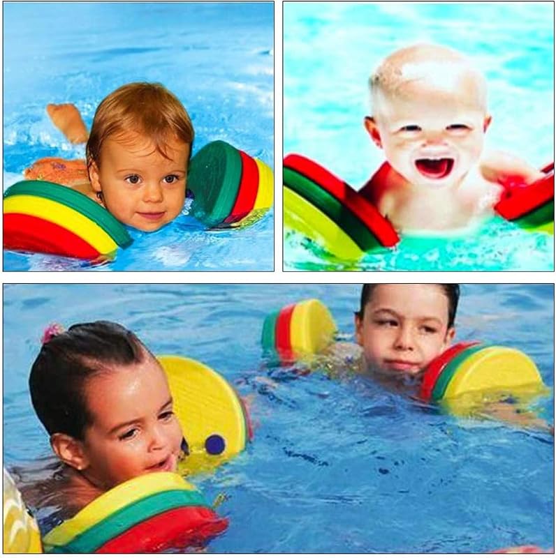 6 Stück schwimmscheiben ab, schwimmscheiben Kinder, Eva Schaum, Schwimmflügel für Babys, Für Kinder zum Erlernen des Schwimmens als Hilfsmittel geeignet