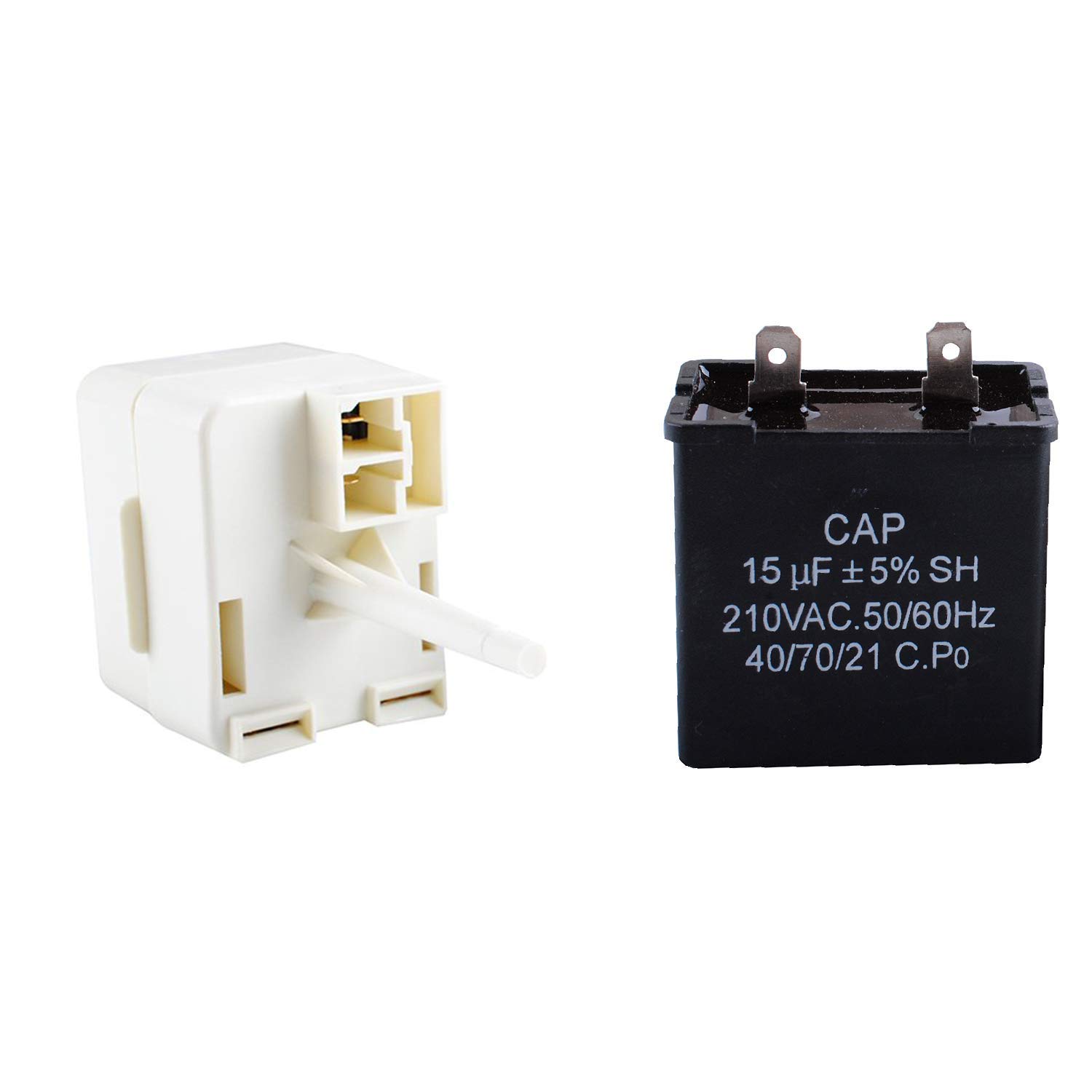 Podoy W10613606 relé de arranque del compresor de refrigerador con ...