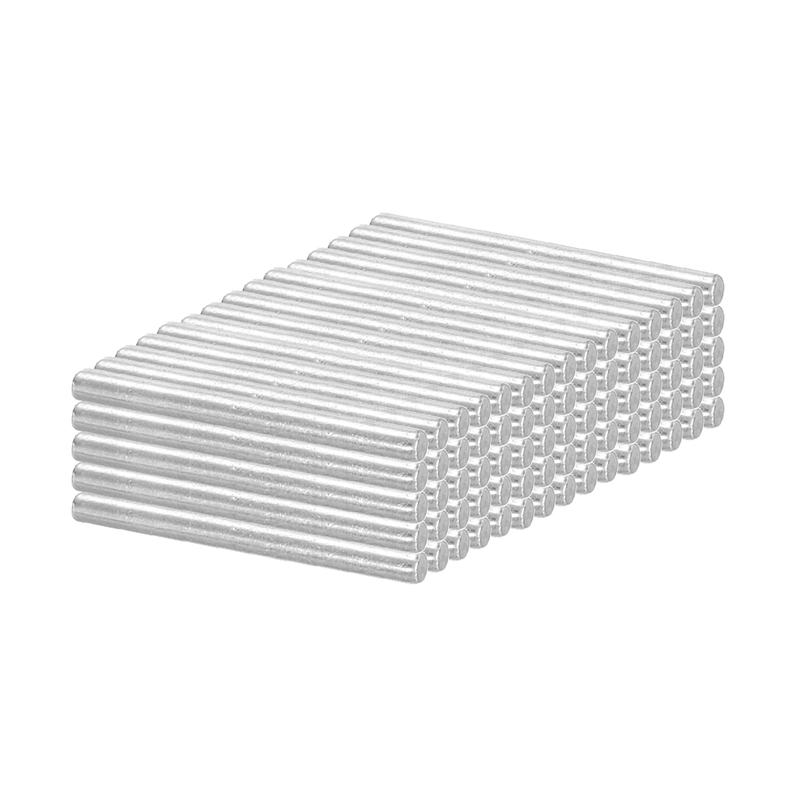 PATIKIL 304 Stainless Steel Dowel Pin 2.5x25 mm (3/32" Dia), 100 Pcs Hardened Metal Dowel Pins Bunk Bed Pegs Pin Replacement Hardware for Shelf Furniture Assembly DIY