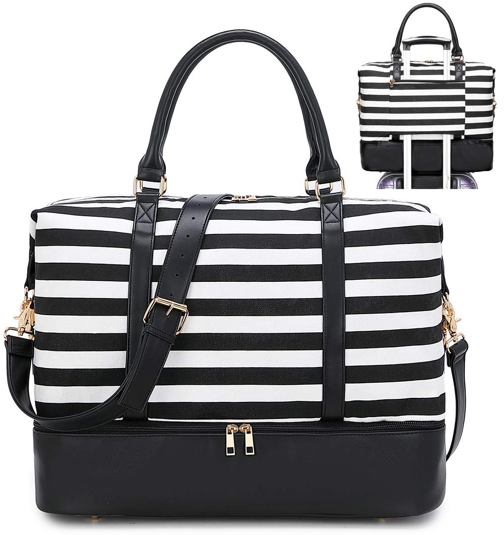 carry on tote with shoe compartment