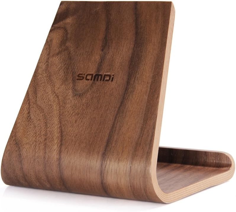 Touchshop Wooden Tablet Stand Holder Wood Bracket for iPad Mini/Air Samsung Galaxy Tablet/Note eReader etc