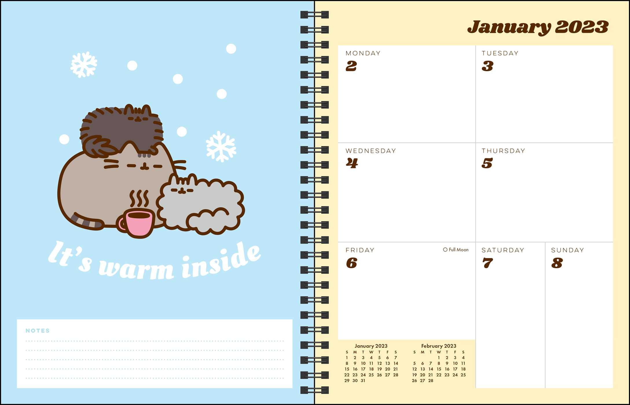 Pusheen Calendar 2023 Pusheen 16-Month 2022-2023 Monthly/Weekly Planner Calendar: Belton, Claire:  9781524873028: Amazon.com: Office Products
