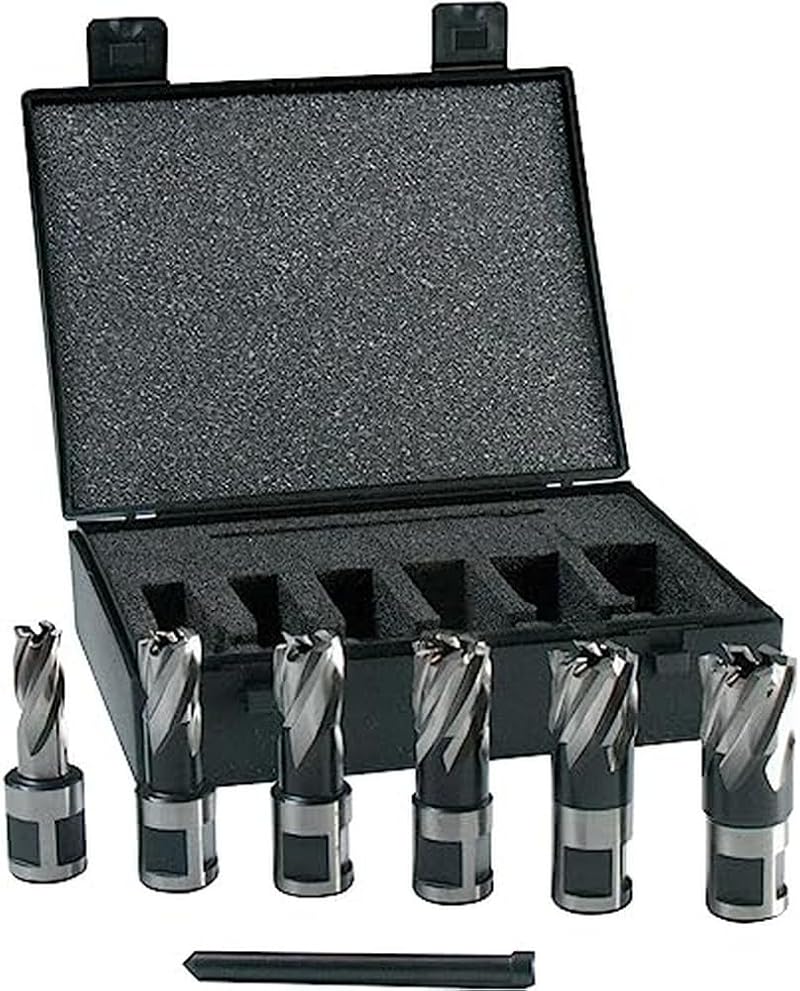 Evolution Power Tools HTCCUTKIT6S Short Magnetic Drill Cutter Kit 25mm 6pc