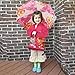 Nickelodeon Little Girls Paw Patrol Character Slicker and Umbrella Rainwear Set, Pink, Age 2-7, Age 4-5