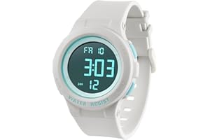ITOOZYNN Digital Light Up Watch for Boy and Girl,Kids Watch Ages 7-16,Waterproof 5 ATM, School,Outdoor,Sports Children Watch