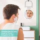 B Beauty Planet 20X/1X Double Sided Lighted Makeup Mirror with 3 Colors view 4