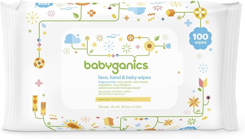 babyganics flushable baby wipes