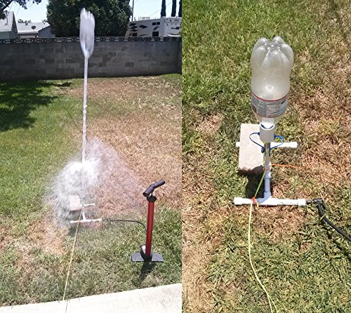 TOP Satisfied Rocket Launcher for Water&Soda Bottles Assembled Shoots 250+ft in air Fast Ship - Thumbnail 2