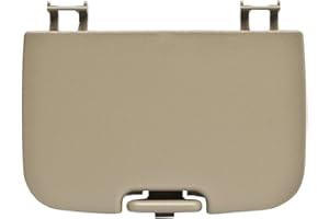 IPCW F03T-GARAGE Compatible Overhead Console Garage Door Opener Pocket Door Parchment Tan for 2002-2004 Ford F-Super Duty Truck F250HD/F350/F450/F550 Harley Davidson for Without Moonroof Only, 1 Pack