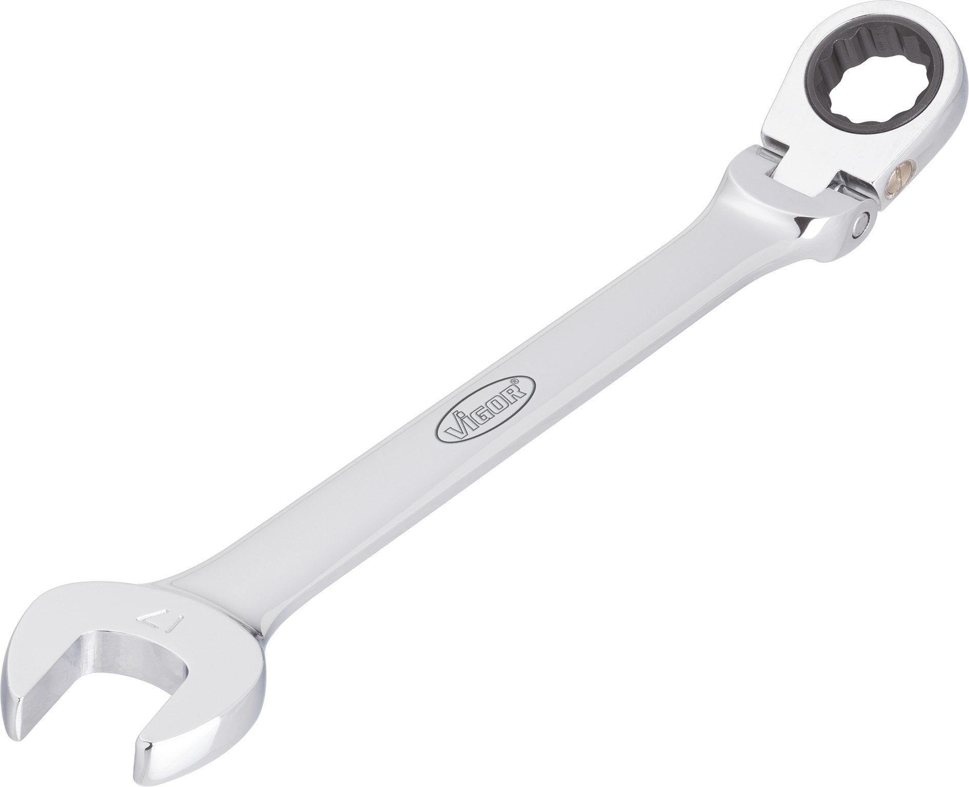 Vigor V2809 Ratcheting Combination Wrench, 18 cm