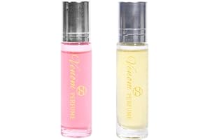 Pheromone Perfume for Men & Women, 2pcs 10ml Long-Lasting & Addictive Roll on Perfume, Romantic Fragrances