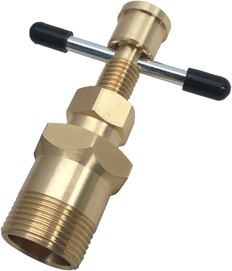 GOGOLO Olive Remove Puller Solid Brass Copper Pipe Fitting Fits 15mm&22mm, Gold