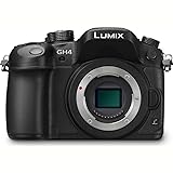 Panasonic LUMIX GH4 Body 4K Mirrorless Camera, 16
