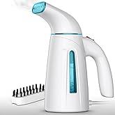 OGHom Steamer for Clothes,Portable Handheld Travel Steamer,240ml Large Capacity,700W,30 Second Fast Heat Up Garment Steamer (Turquoise)