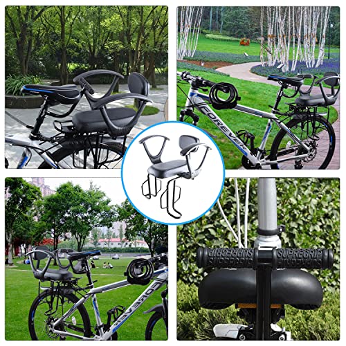 XIEEIX Rear Child Bike Seat, Back Mounted Child Bicycle Seat with Back